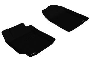 Toyota Camry Floor Mat - Front - 3D MAXpider - Kagu Series - Black - `07-`11